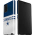 NFL Dallas Cowboys White Striped Galaxy Note20 5G Pro Case