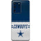 NFL Dallas Cowboys White Striped Galaxy S20 Ultra 5G Skin