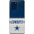 NFL Dallas Cowboys White Striped Galaxy S20 Ultra 5G Skin