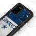 NFL Dallas Cowboys White Striped Galaxy S20 Waterproof Case