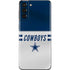 NFL Dallas Cowboys White Striped Galaxy S21 Plus 5G Skin