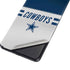 NFL Dallas Cowboys White Striped Galaxy S21 Plus 5G Skin