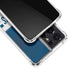 NFL Dallas Cowboys White Striped Galaxy S21 Ultra 5G Clear Case