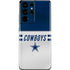 NFL Dallas Cowboys White Striped Galaxy S21 Ultra 5G Skin
