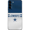 NFL Dallas Cowboys White Striped Galaxy S22 Plus Skin