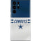 NFL Dallas Cowboys White Striped Galaxy S22 Ultra Skin