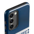 NFL Dallas Cowboys White Striped Galaxy S23 Pro Case
