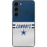 NFL Dallas Cowboys White Striped Galaxy S23 Skin