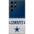 NFL Dallas Cowboys White Striped Galaxy S23 Ultra Skin