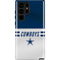 NFL Dallas Cowboys White Striped Galaxy S24 Ultra Impact Case