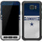 NFL Dallas Cowboys White Striped Galaxy S7 Active Skin