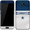 NFL Dallas Cowboys White Striped Galaxy S7 Skin