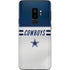 NFL Dallas Cowboys White Striped Galaxy S9 Plus Skin