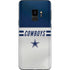NFL Dallas Cowboys White Striped Galaxy S9 Skin