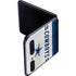 NFL Dallas Cowboys White Striped Galaxy Z Flip Skin