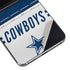 NFL Dallas Cowboys White Striped Galaxy Z Flip5 5G Skin