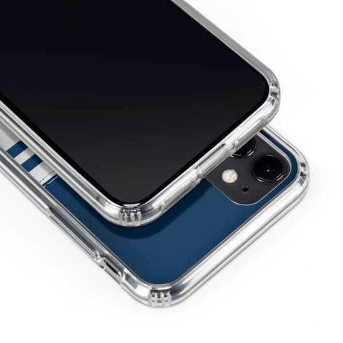 NFL Dallas Cowboys White Striped iPhone 11 Clear Case