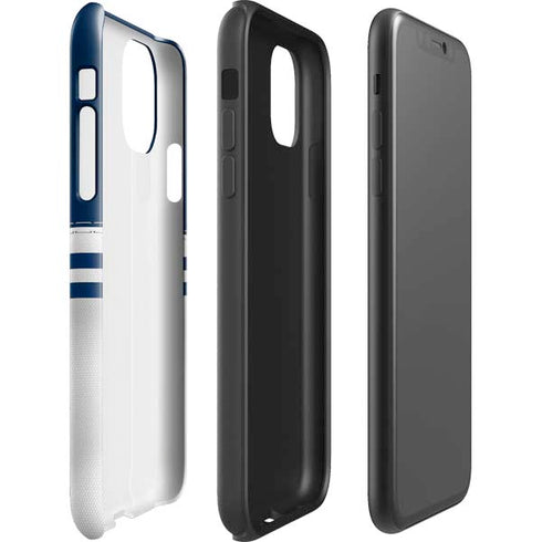 NFL Dallas Cowboys White Striped iPhone 11 Impact Case