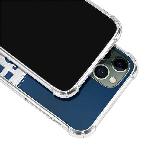 NFL Dallas Cowboys White Striped iPhone 11 Pro Max Clear Case