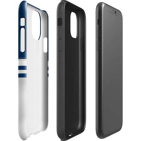 NFL Dallas Cowboys White Striped iPhone 11 Pro Max Impact Case