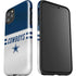 NFL Dallas Cowboys White Striped iPhone 11 Pro Max Impact Case