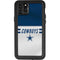 NFL Dallas Cowboys White Striped iPhone 11 Pro Max Waterproof Case