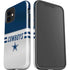 NFL Dallas Cowboys White Striped iPhone 12 Impact Case