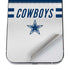 NFL Dallas Cowboys White Striped iPhone 12 Pro Max Skin