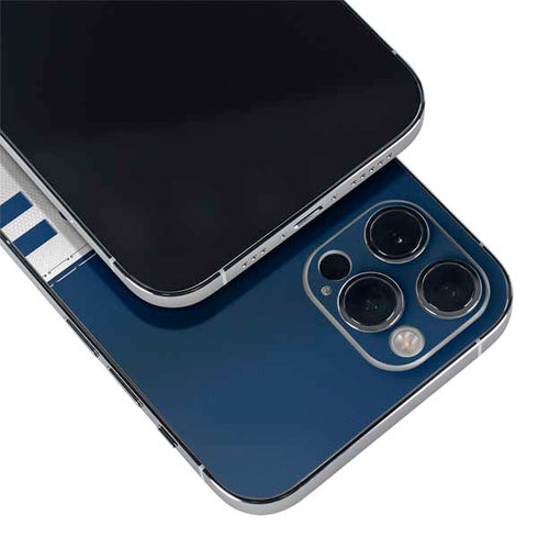 NFL Dallas Cowboys White Striped iPhone 12 Pro Skin