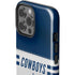 NFL Dallas Cowboys White Striped iPhone 13 Pro Max Impact Case