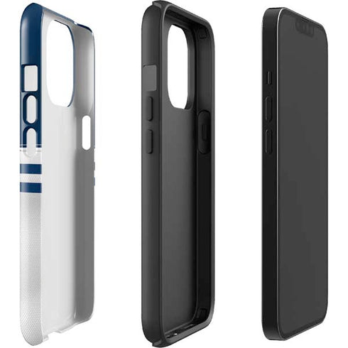 NFL Dallas Cowboys White Striped iPhone 13 Pro Max Impact Case