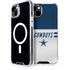 NFL Dallas Cowboys White Striped iPhone 15 Plus MagSafe Case