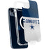 NFL Dallas Cowboys White Striped iPhone 14 Plus MagSafe Case