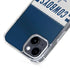 NFL Dallas Cowboys White Striped iPhone 14 Plus MagSafe Case