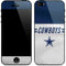 NFL Dallas Cowboys White Striped iPhone 5/5s/5SE Skin