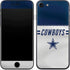 NFL Dallas Cowboys White Striped iPhone 7 Skin