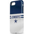 NFL Dallas Cowboys White Striped iPhone 8 Pro Case