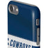 NFL Dallas Cowboys White Striped iPhone SE (2nd & 3rd Gen) Pro Case