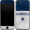 NFL Dallas Cowboys White Striped iPhone SE (2nd & 3rd Gen) Skin