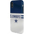 NFL Dallas Cowboys White Striped iPhone X Pro Case