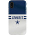 NFL Dallas Cowboys White Striped iPhone XR Pro Case