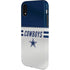NFL Dallas Cowboys White Striped iPhone XR Pro Case