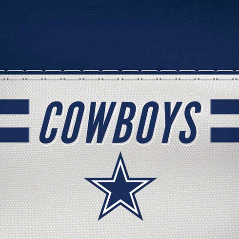NFL Dallas Cowboys White Striped iPhone XS Skin