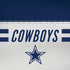 NFL Dallas Cowboys White Striped iPhone XS Skin