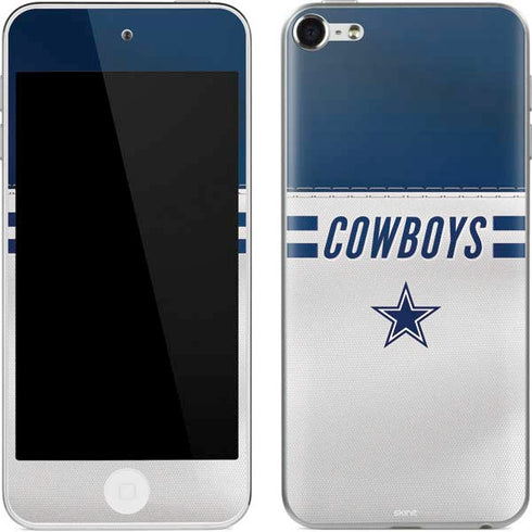 NFL Dallas Cowboys White Striped Apple iPod Skin