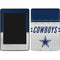 NFL Dallas Cowboys White Striped Amazon Kindle Skin