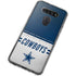NFL Dallas Cowboys White Striped LG K51/Q51 Clear Case