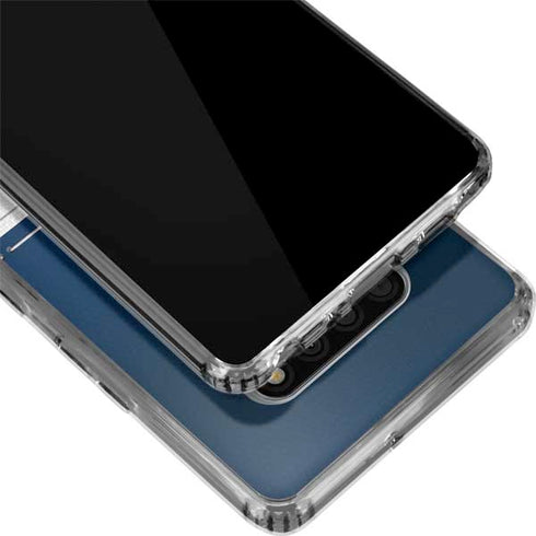 NFL Dallas Cowboys White Striped LG Stylo 6 Clear Case