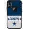 NFL Dallas Cowboys White Striped LifeProof Fre iPhone Skin