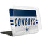 NFL Dallas Cowboys White Striped MacBook Air 13in M1 (2021) Case plus Skin